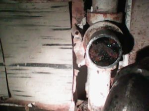interior drain pipe clogged