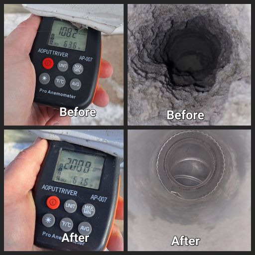 Dryer Vent Cleaning Services with video Inspection