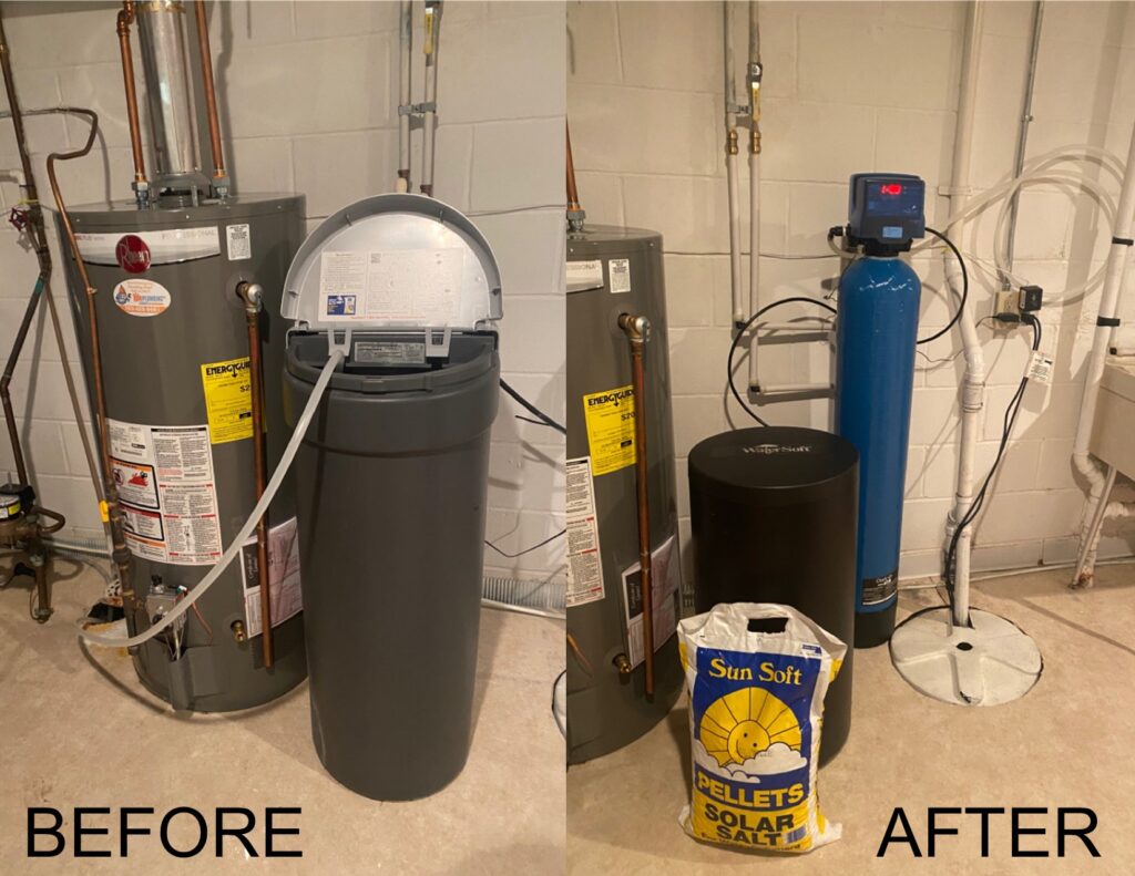 Installation of Water softener  